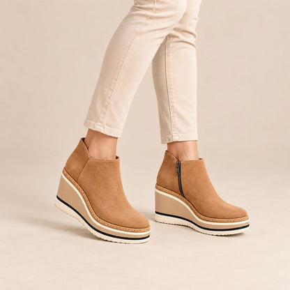 Jazlyn | Women's Platform Side-Zip Ankle Boots