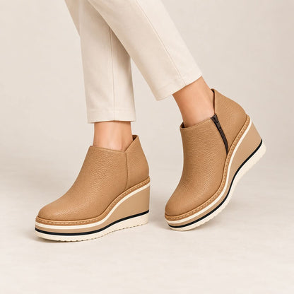 Jazlyn | Women's Platform Side-Zip Ankle Boots