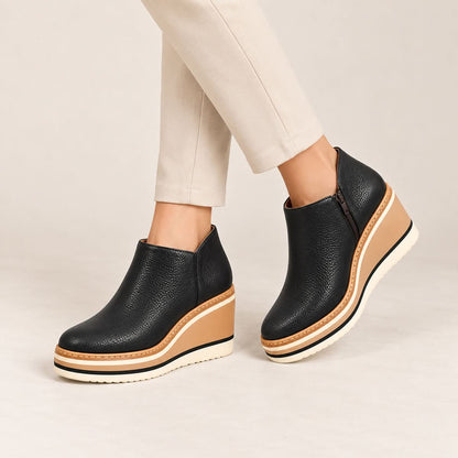 Jazlyn | Women's Platform Side-Zip Ankle Boots