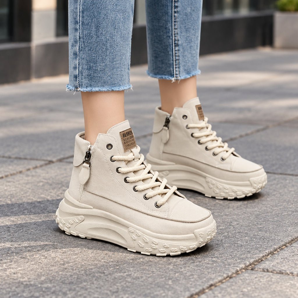 Nadine | Zapatillas de plataforma para mujer con suela elevada