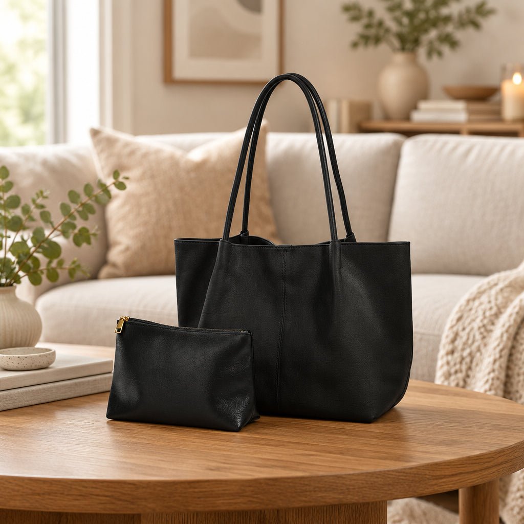 Amya | Women's Roomy Interior Shopping Tote Bag
