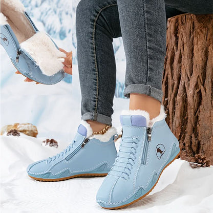 Leilani | Women's Winter Ankle Boots with Side Zip