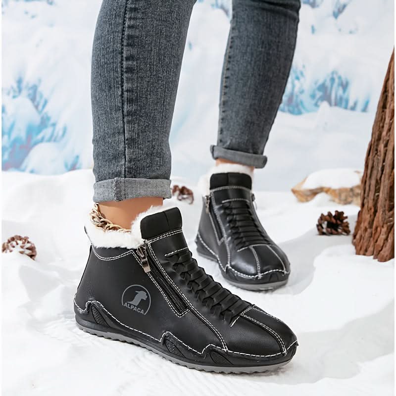 Leilani | Women's Winter Ankle Boots with Side Zip