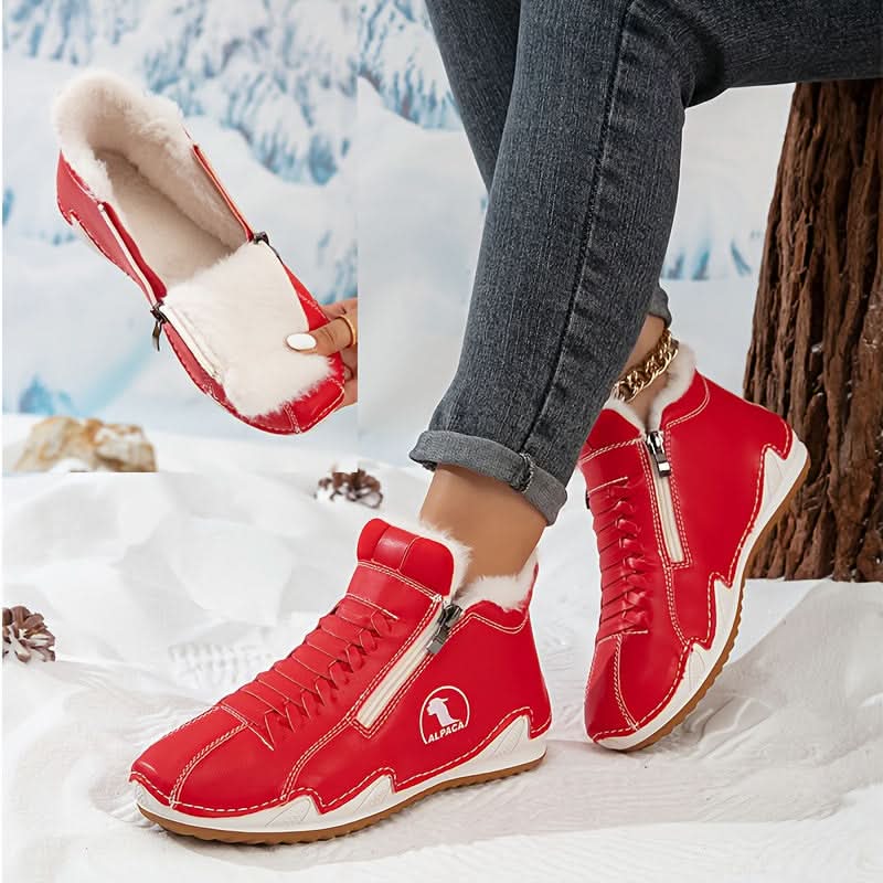Leilani | Women's Winter Ankle Boots with Side Zip
