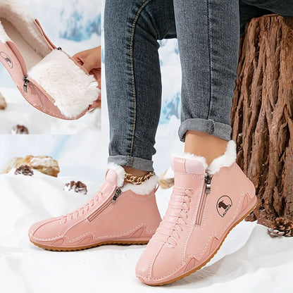 Leilani | Women's Winter Ankle Boots with Side Zip