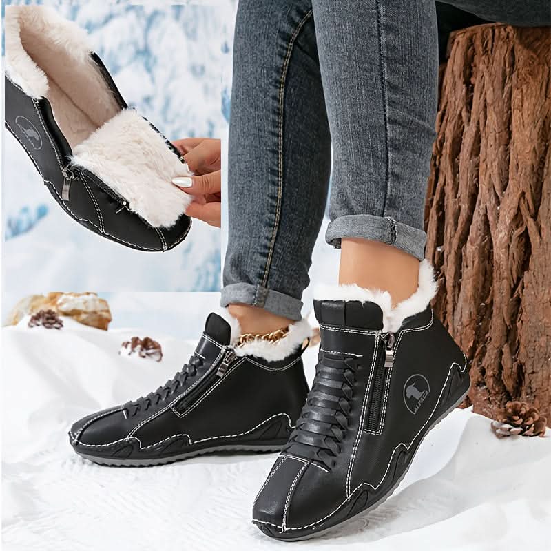 Leilani | Women's Winter Ankle Boots with Side Zip