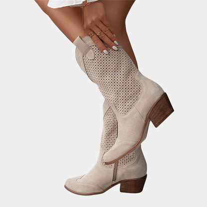 Daniela | Orthopädische Western-Cowboystiefel für Damen