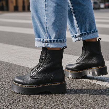 Haylie | Chunky-Plateau-Stiefeletten für Damen