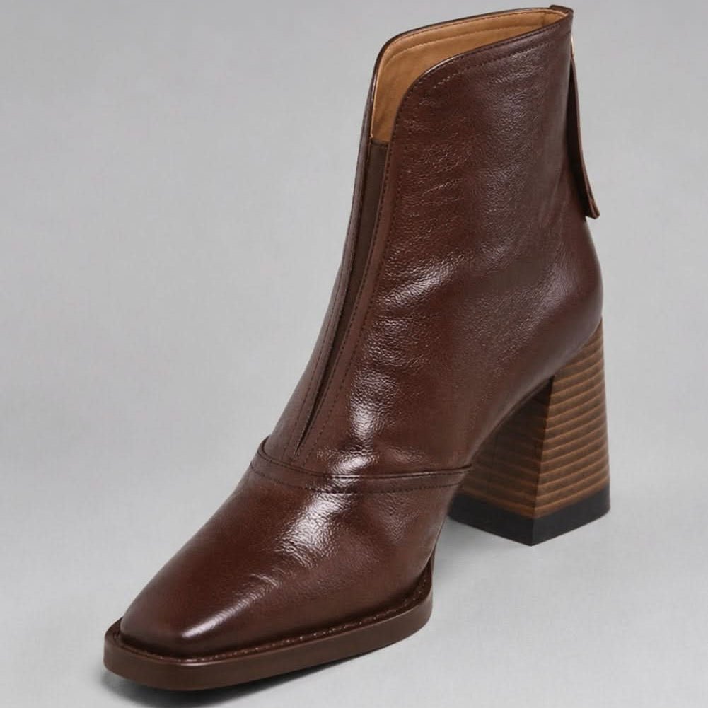 Graciela | Women's Winter Block Heel Ankle Boots