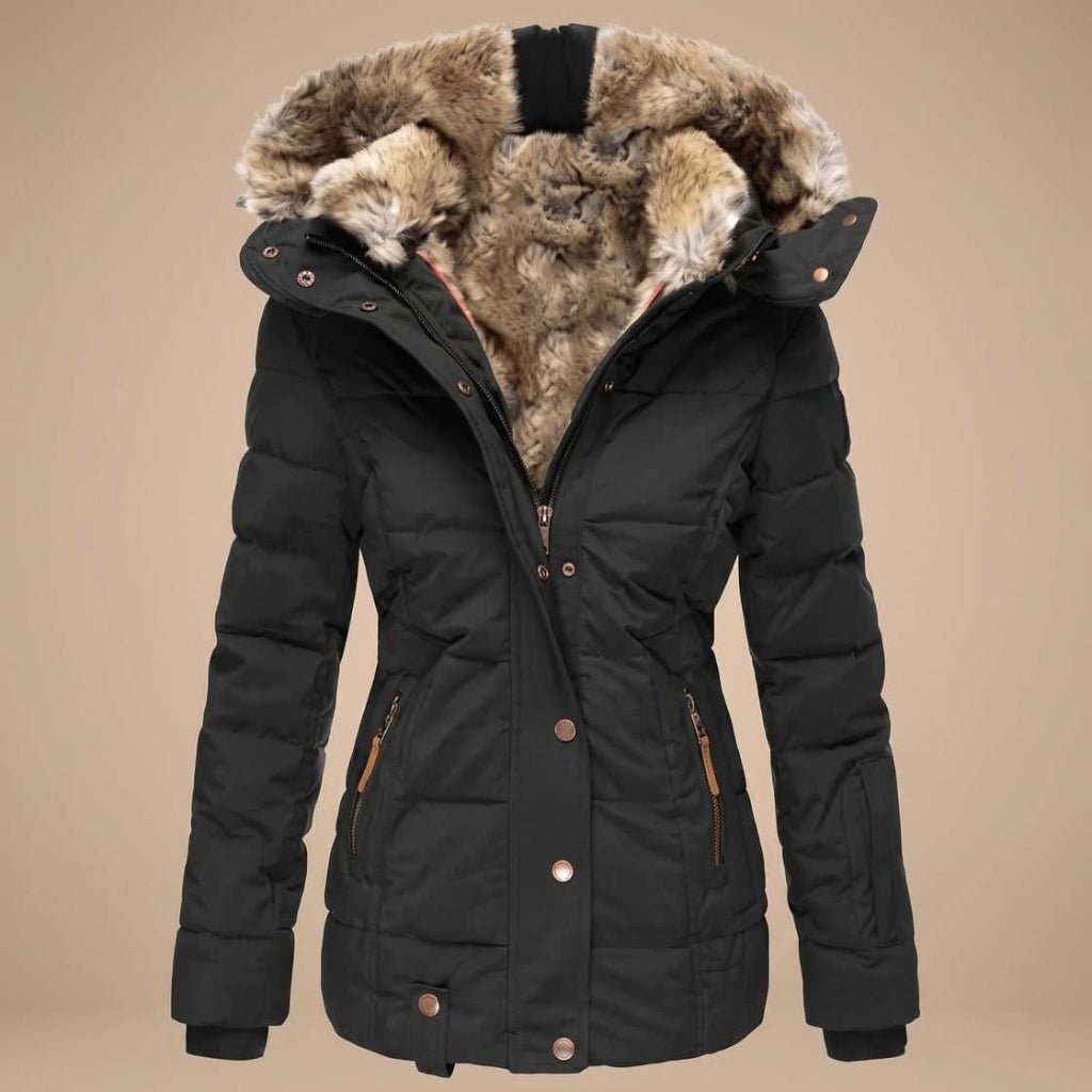 Susanna | Women's Longline Quilted Hooded Parka