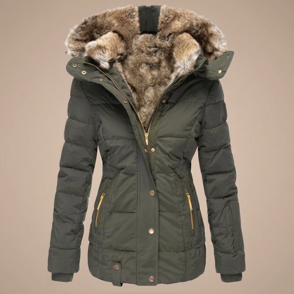Susanna | Women's Longline Quilted Hooded Parka