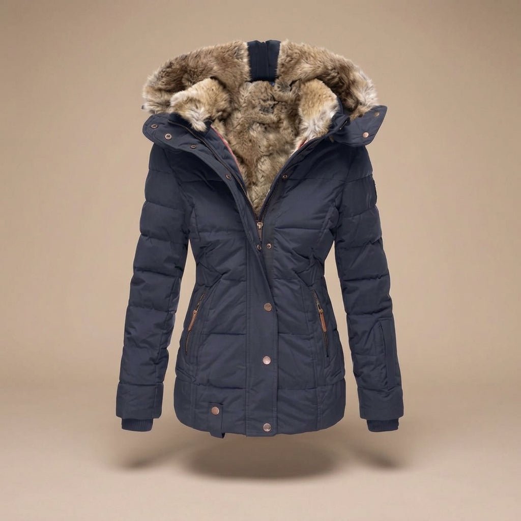 Susanna | Women's Longline Quilted Hooded Parka