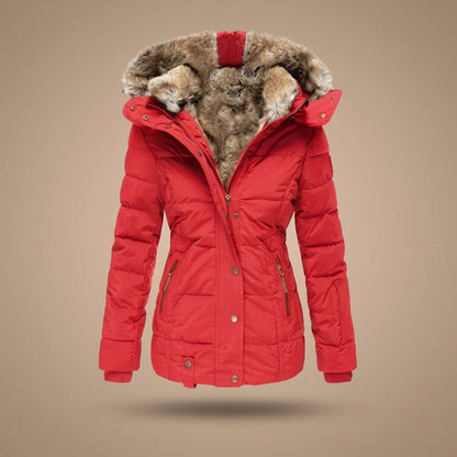 Susanna | Women's Longline Quilted Hooded Parka