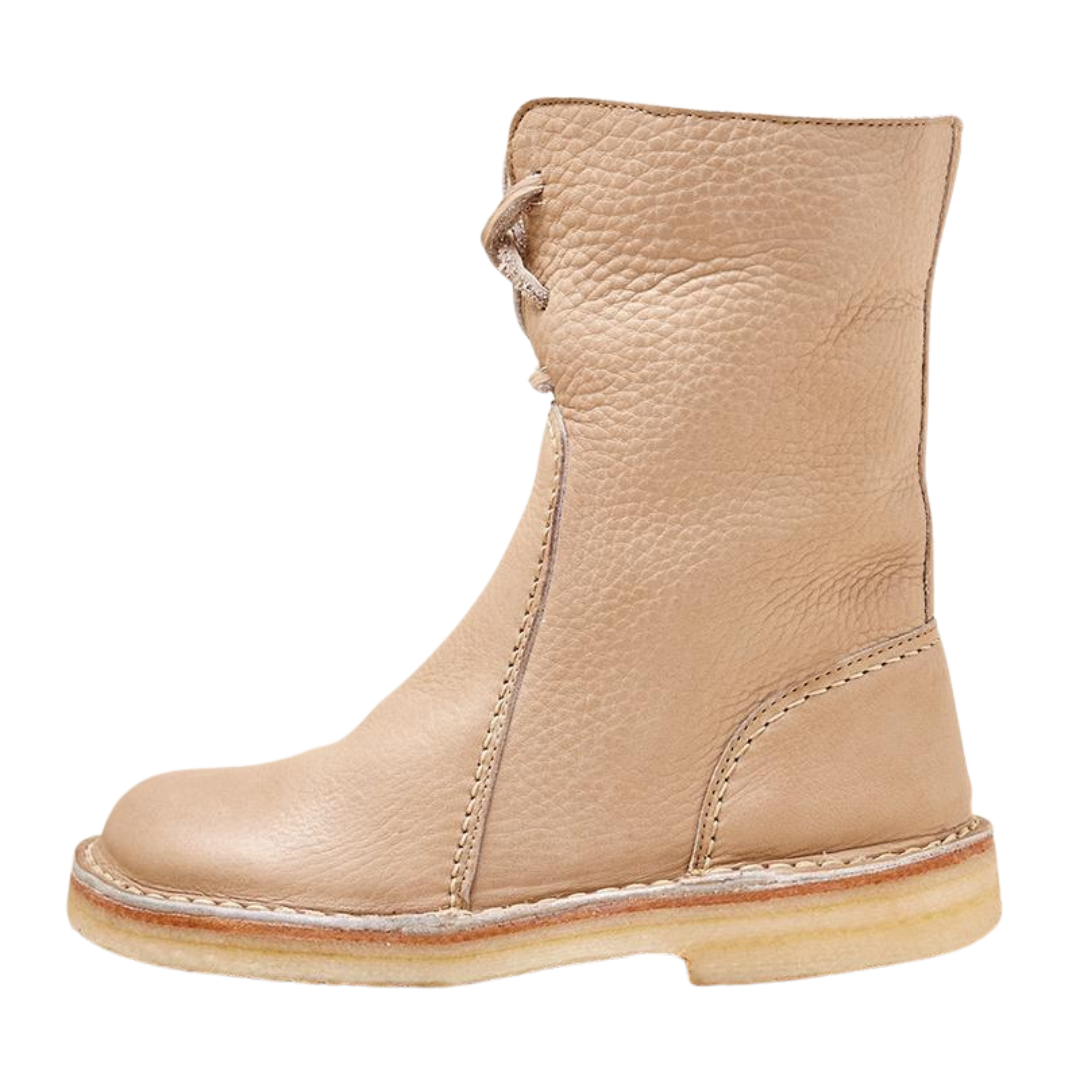 Katlin | Botas de invierno a media pantorrilla para mujer con lazo trasero