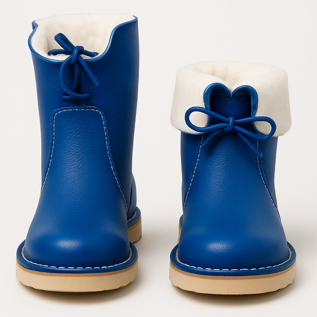 Katlin | Botas de invierno a media pantorrilla para mujer con lazo trasero