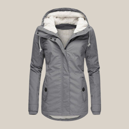 Bernice | Women's Hooded Quilted Winter Parka