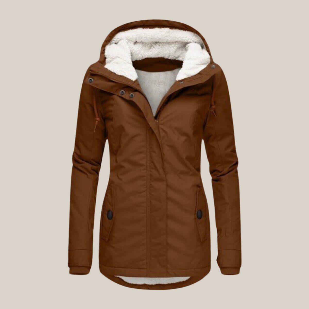 Bernice | Women's Hooded Quilted Winter Parka