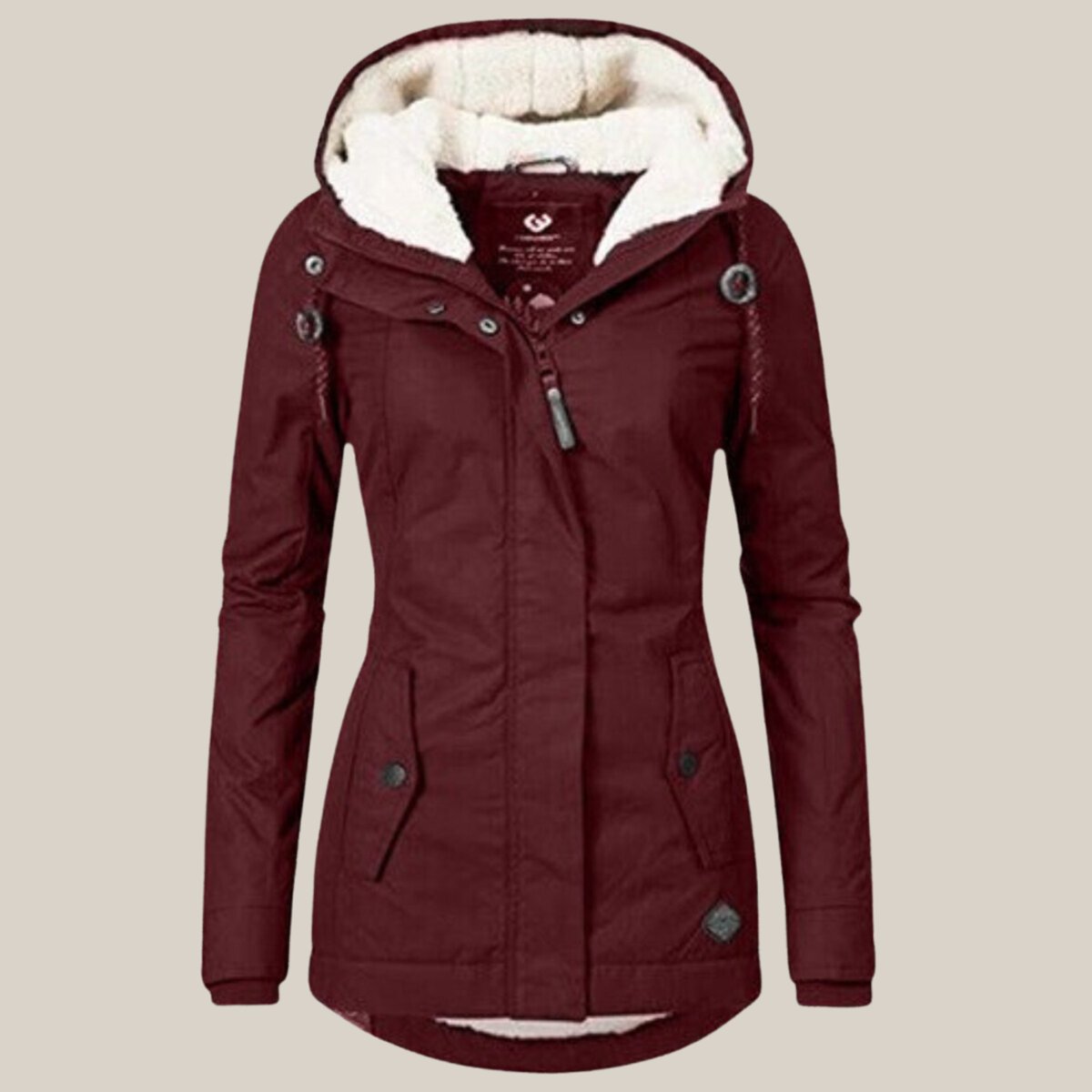 Bernice | Women's Hooded Quilted Winter Parka