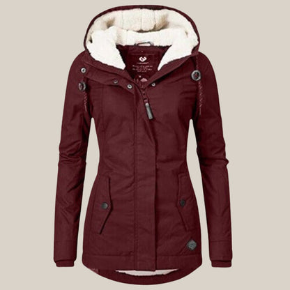 Bernice | Women's Hooded Quilted Winter Parka