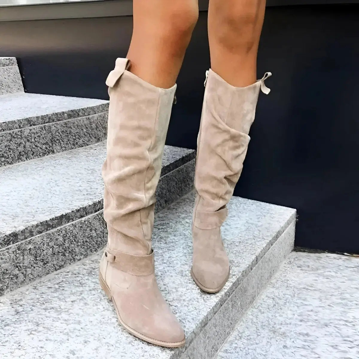 Tasha | Women's Slouchy Over-The-Knee Tall Boots