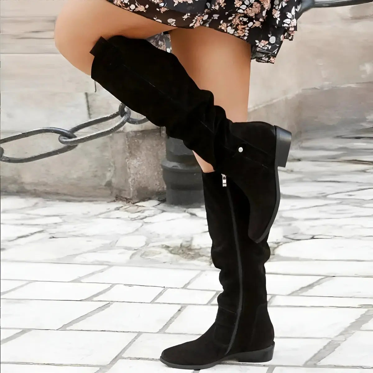Tasha | Women's Slouchy Over-The-Knee Tall Boots